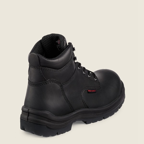 Red Wing Safety Boots Mens Black - King Toe® - 6-inch Toe - 3425017-KO